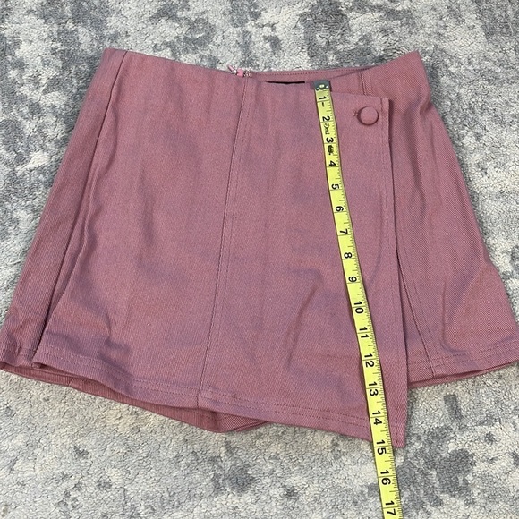 NWT Vici Collection Faux Wrap Mini Skort in Mauve Pink Spring Summer Sz S - Picture 5 of 12